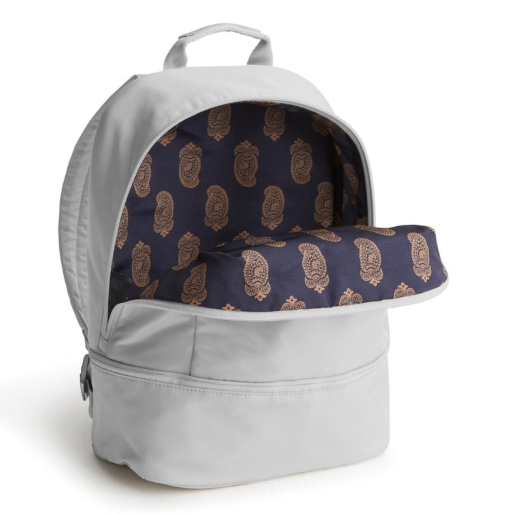 Minimalist White Women's Backpack - Clean Everyday Carry - Picture 2 of 8